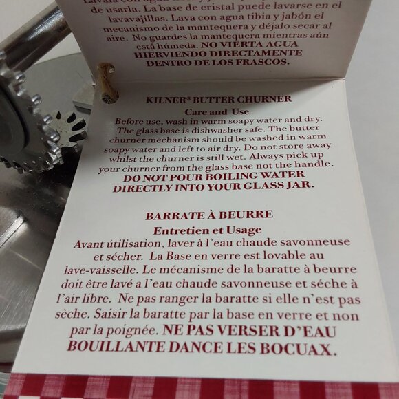 NWT! Kilner Butter Churner - Picture 9 of 9